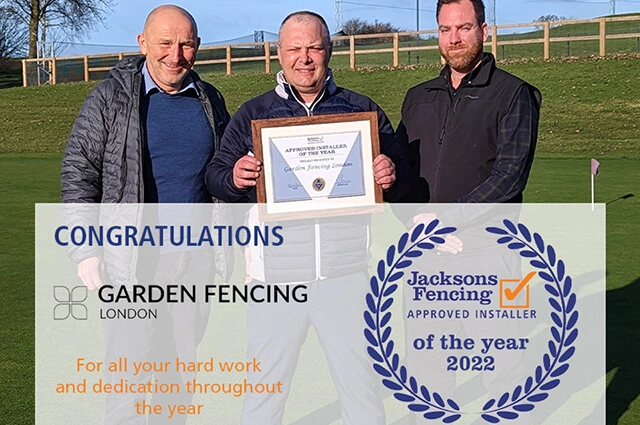 Best fencing installer of the year