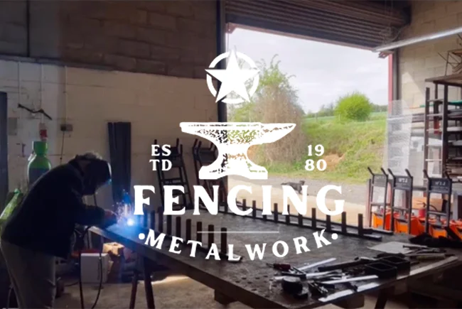 Metal fencing London factory